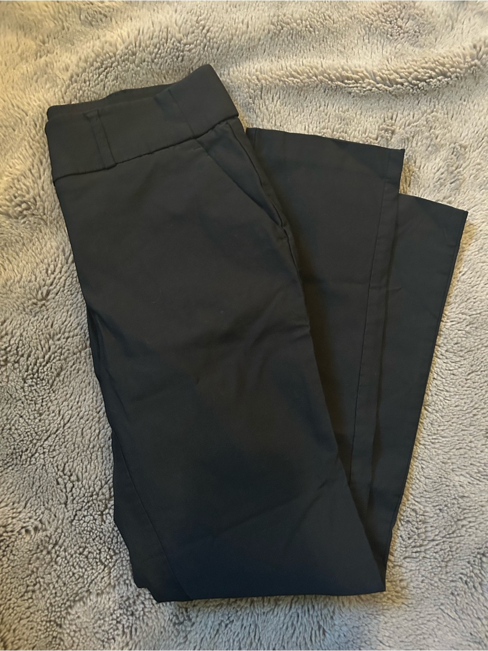 Simply Vera Vera Wang Black Stretch Chinos